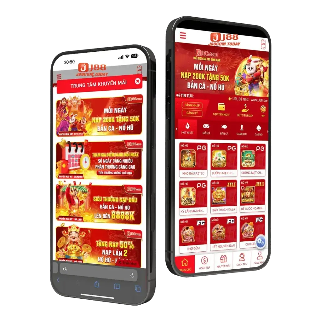 Giao diện người dùng HL8 trên điện thoại